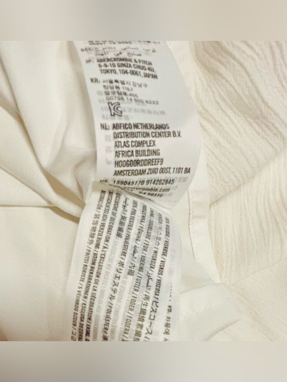 Abercrombie & Fitch White Embroidered Halter Maxi Dress XS/S - Picture 5 of 16